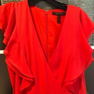 BCBG red dress